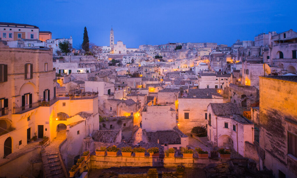 Matera di sera