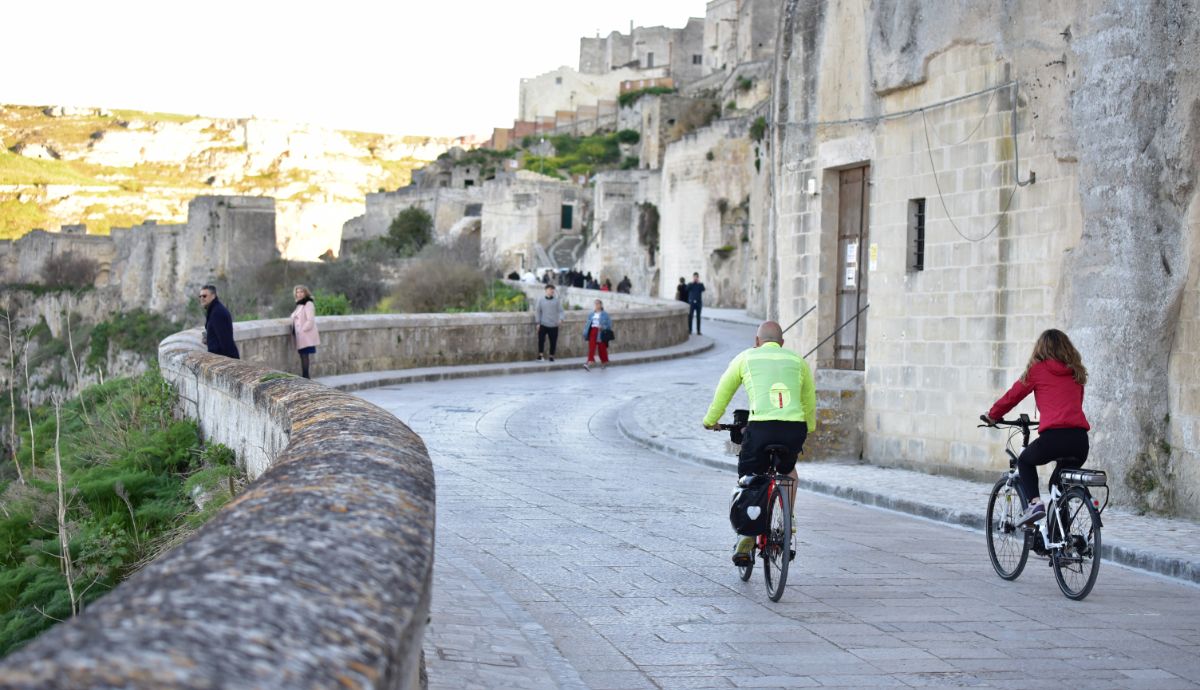 matera in bici