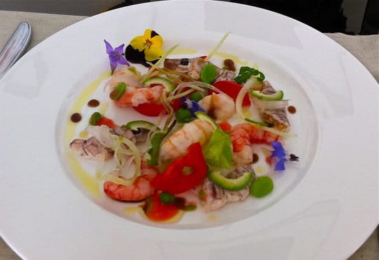 seafood at the Guido Restaurant