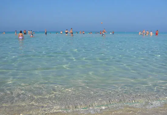 Le 5 spiagge più belle vicino a Gallipoli spiaggia baia verde gallipoli