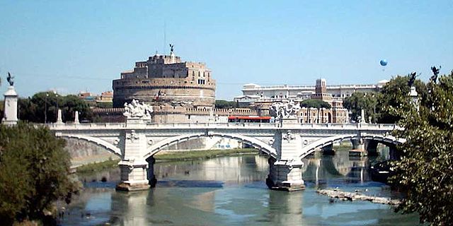 L'itinerario definitivo di 4 giorni a Roma (con mappa!) px Roma castel Sant Angelo