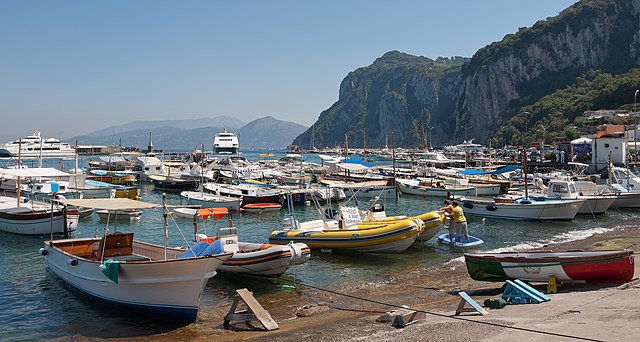 Porto di Marina Grande Isola di Capri
