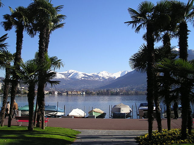 Un weekend a Lugano, Svizzera px Lungolago di Paradiso Lugano