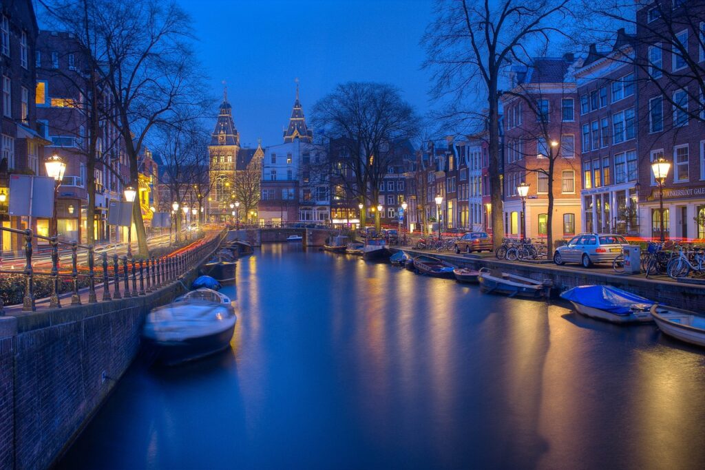 amsteram panorama canali