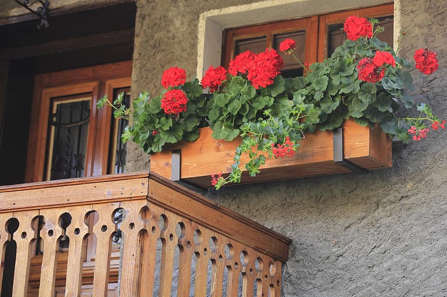 chalet balcony house switzerland traditional home architecture wooden view
