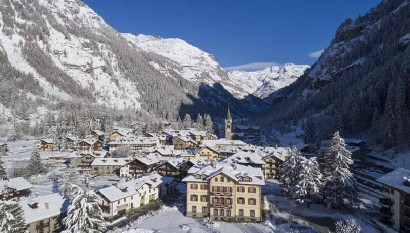 Dove andare a sciare vicino a Milano:6 destinazioni a meno di 2 ore di auto Gressoney x