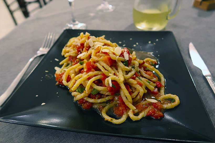 Busiatealla Trapanese SicilianCuisine