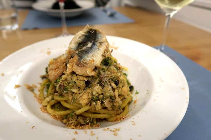 PastaAlSarde TratoriaCorona