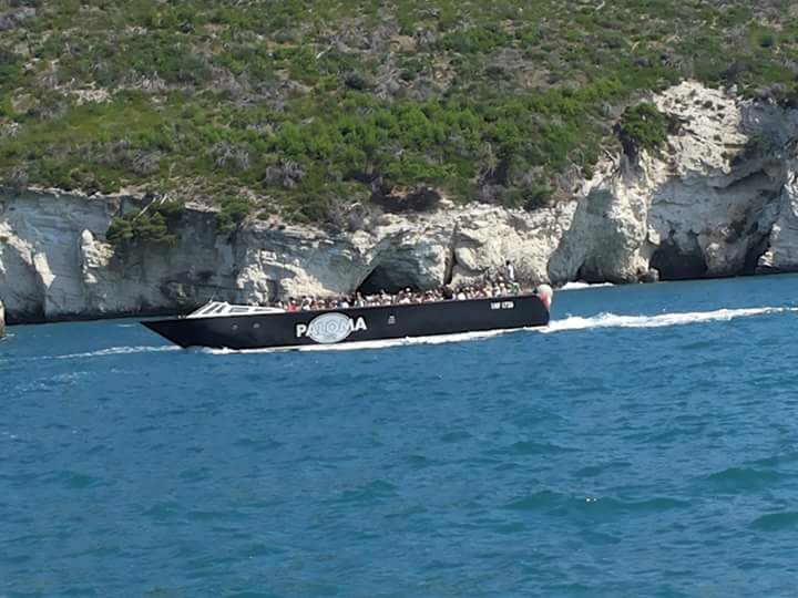 Rgita in barca gargano