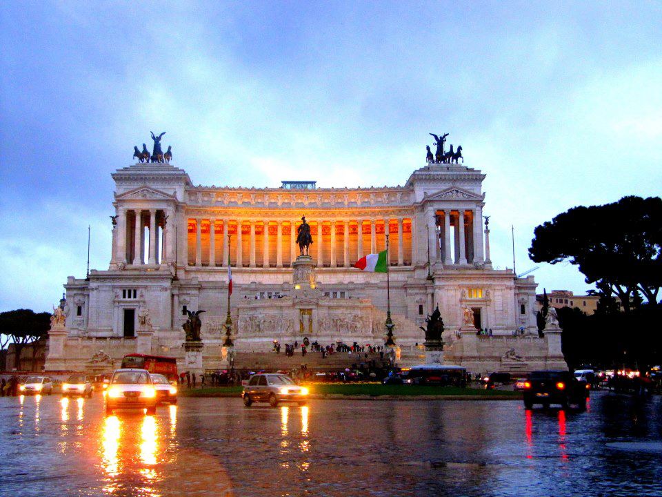 L'itinerario definitivo di 4 giorni a Roma (con mappa!) roma piazza venezia