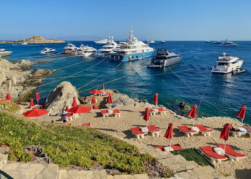 I migliori hotel per famiglia di Mykonos mykonos hotel petasos spiaggia privata