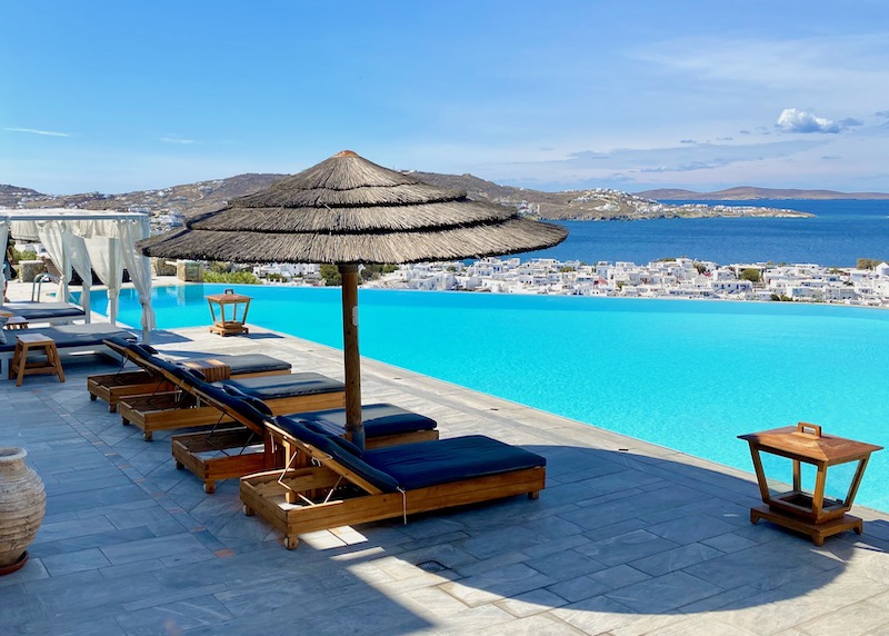I migliori hotel per famiglia di Mykonos mykonos hotel vencia piscina