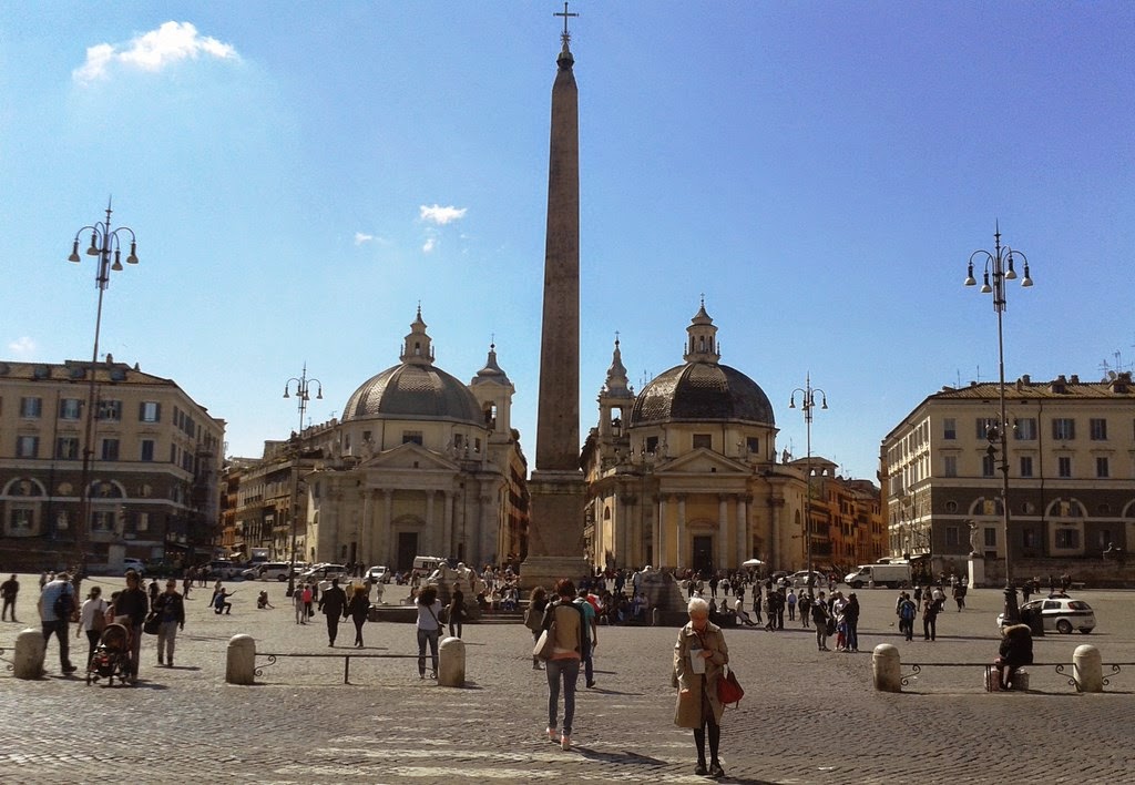 L'itinerario definitivo di 4 giorni a Roma (con mappa!) piazza del popolo