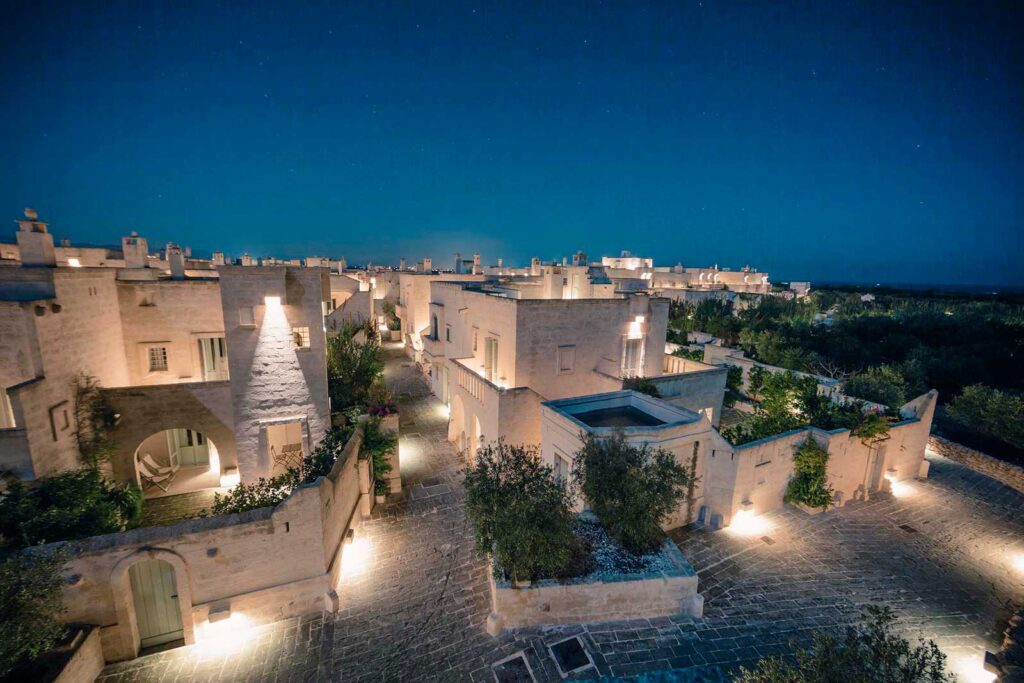 Borgo Egnazia italie nuit