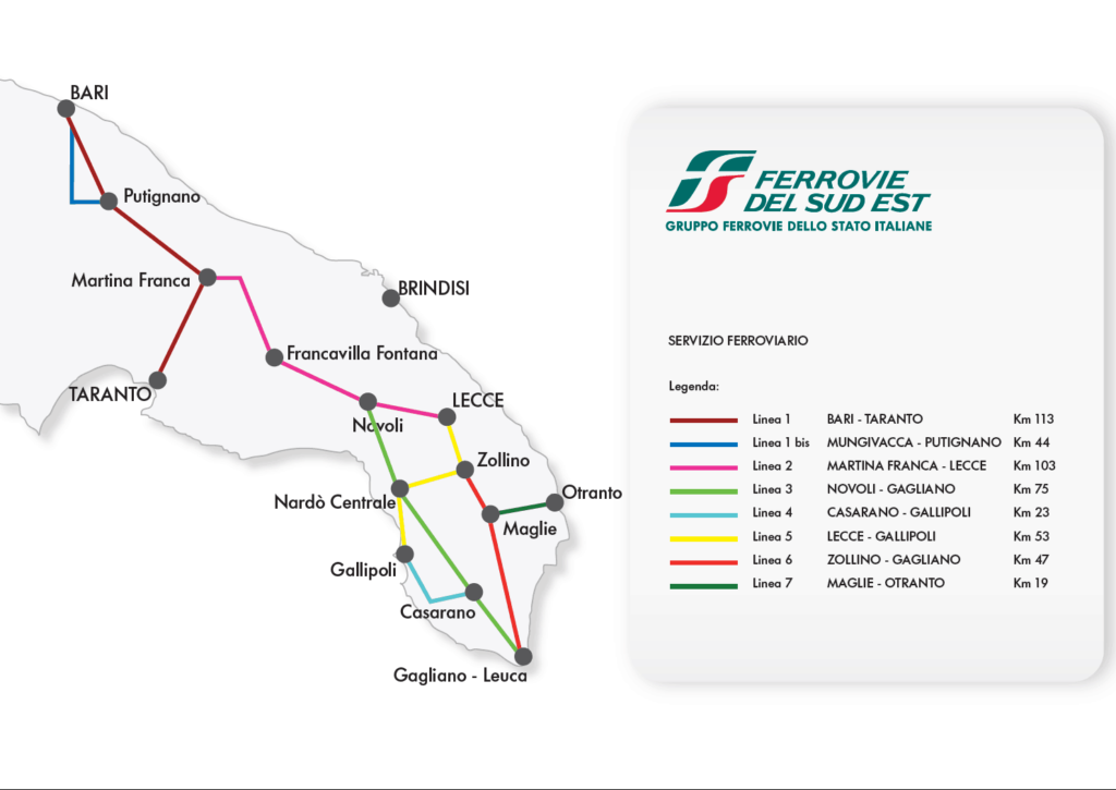 FSE train map