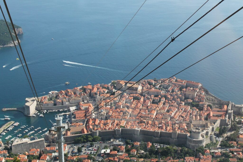 Itinerario definitivo di 10 giorni in Croazia da Spalato a Dubrovnik funicolare di dubrovnik