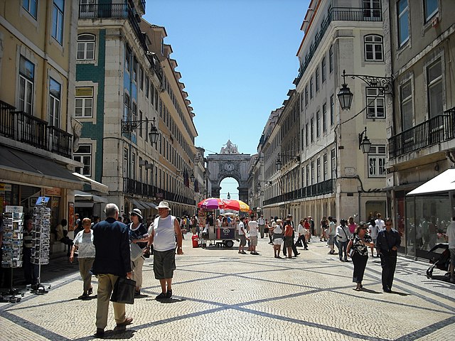 3 giorni a Lisbona: Itinerario definitivo di 3 giorni a Lisbona con mappa px Rua Augusta Lisbon