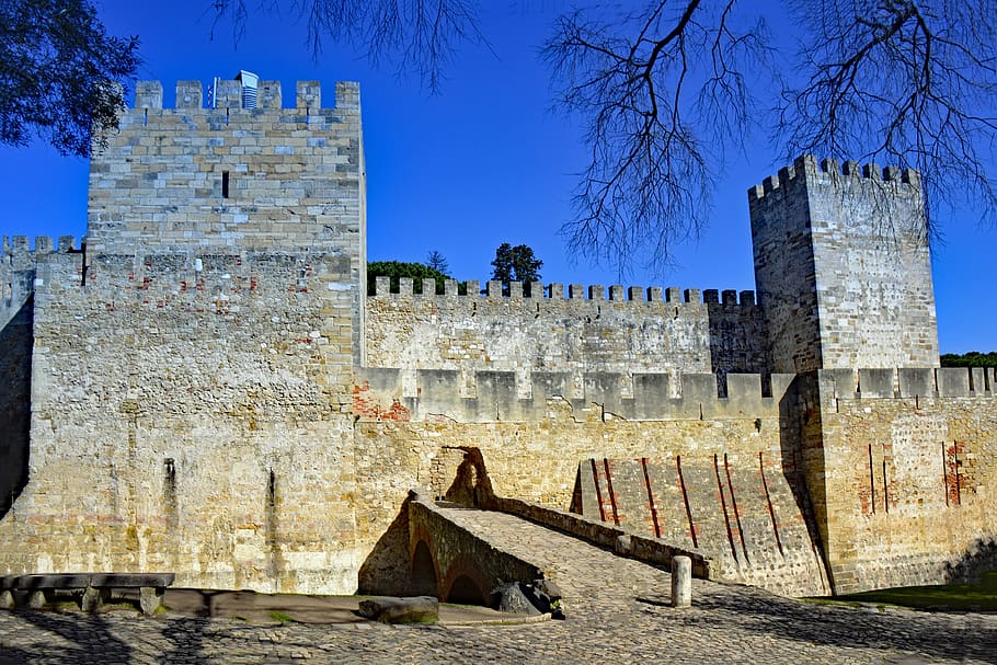 3 giorni a Lisbona: Itinerario definitivo di 3 giorni a Lisbona con mappa lisbon portugal castle of sao jorge castle