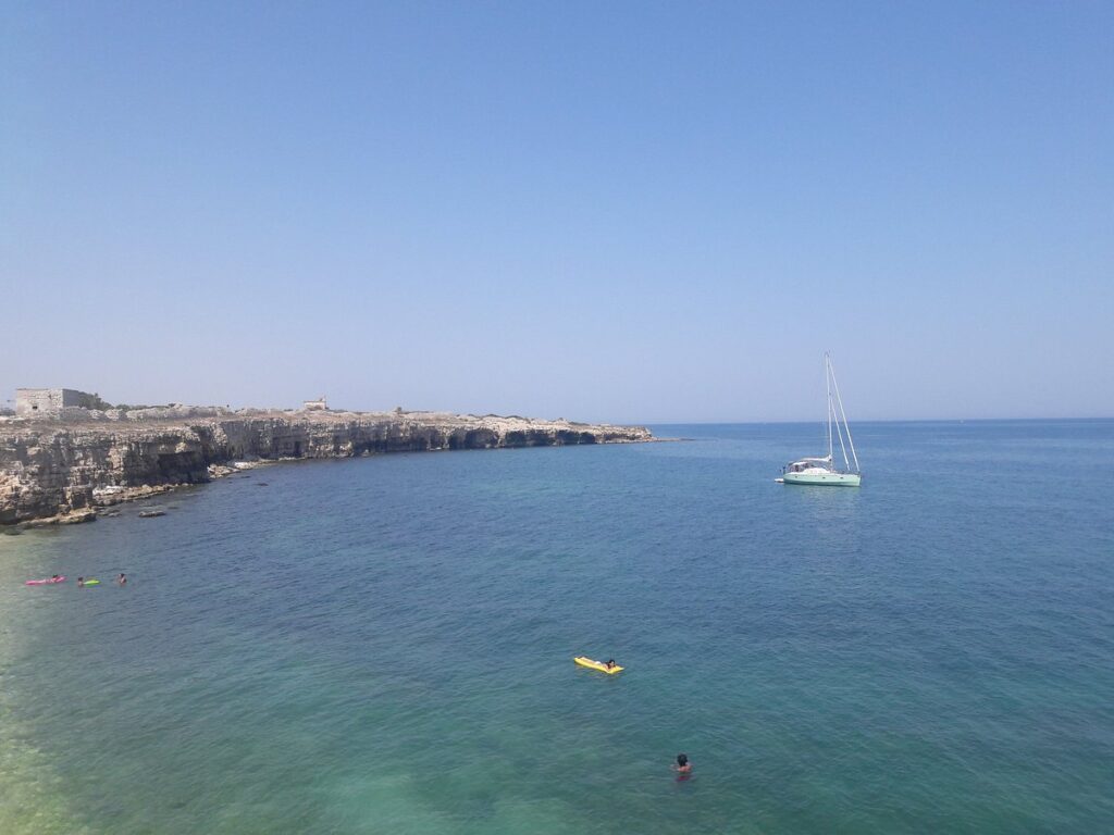 spiagge sul Porto di Trani