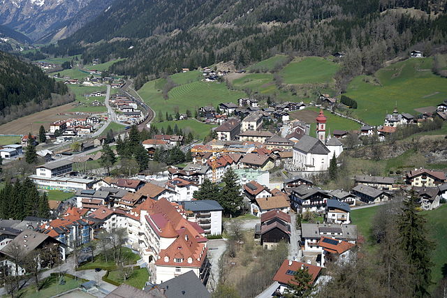Colle Isarco panorama dalla strada