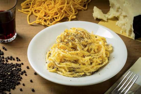 cacio e pepe DA ENZO AL Roma