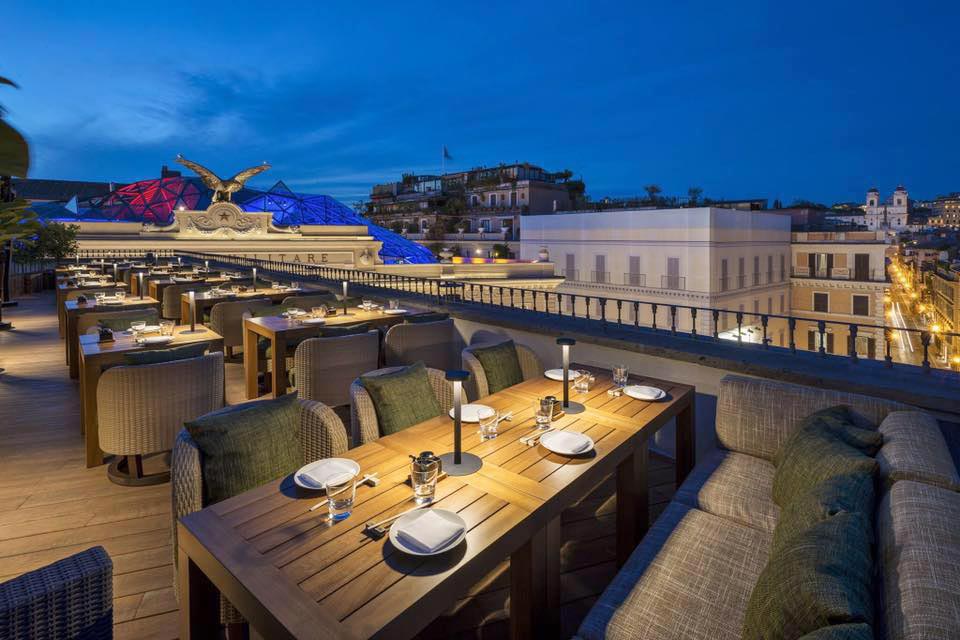 rooftop restaurants rome zuma