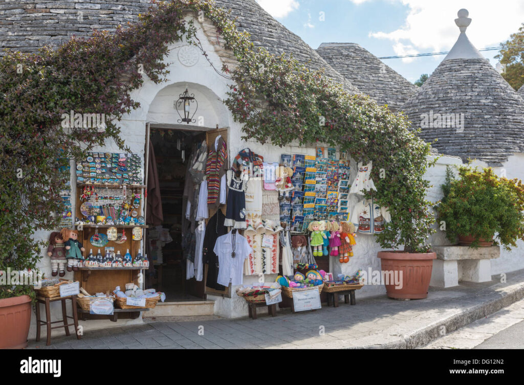shopping ad Alberobello