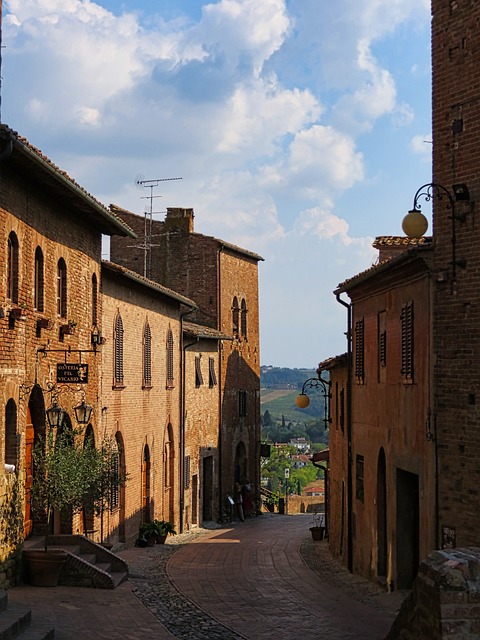 Certaldo Centro storico Toscano