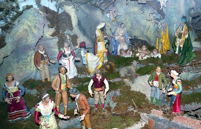presepe per Natale in Italia
