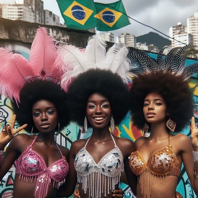 Sambodromo rio de janeiro figuranti