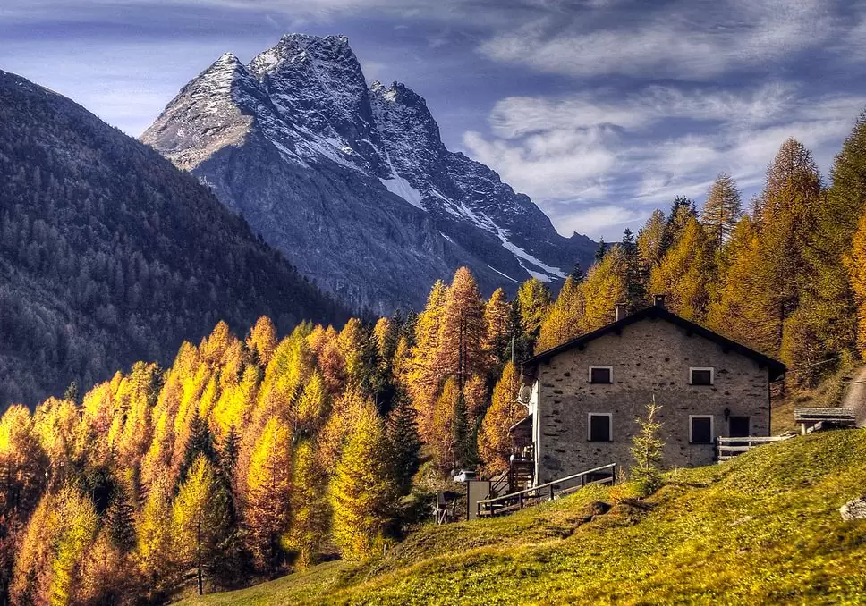 Valtellina in autunno