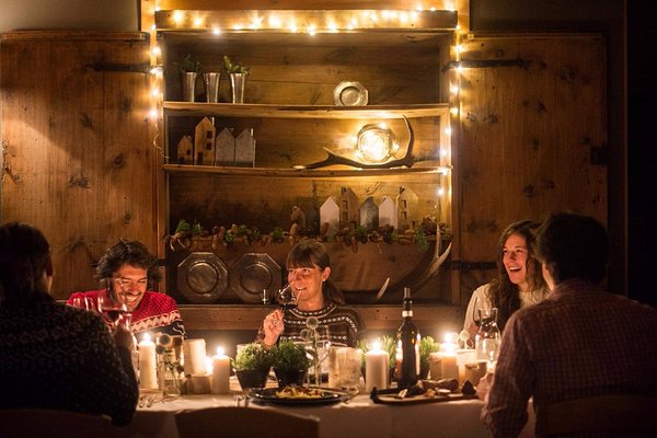 una cena delle feste