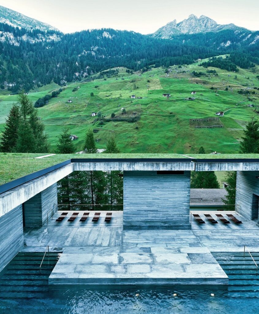 Relax natalizio: le migliori terme alpine per una fuga rigenerante Therme Vals