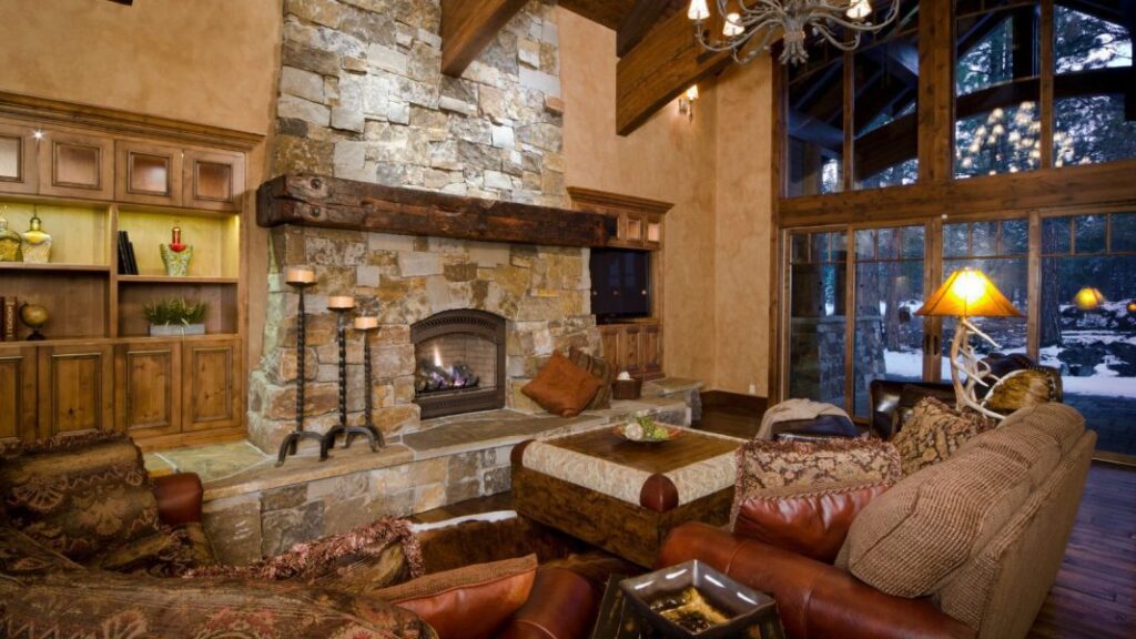 rifugio alpino di Montagna interni