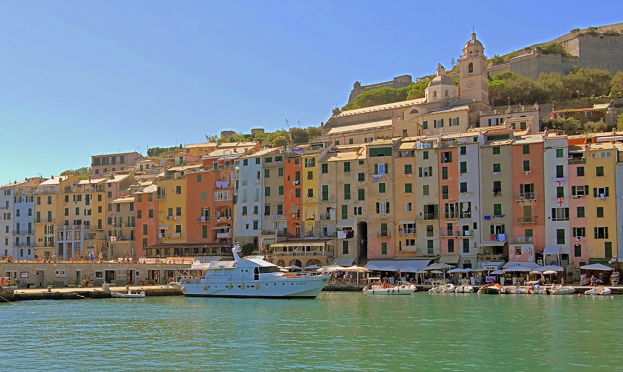 porto venere case sul mare