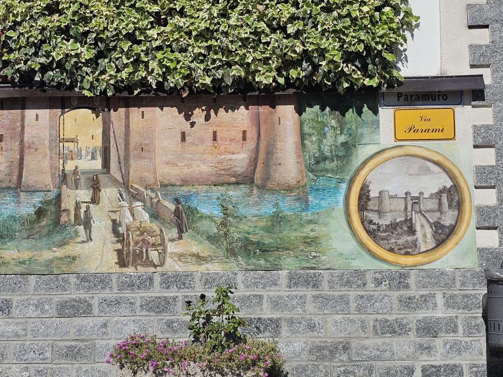 vita di campagna murales a fontanile